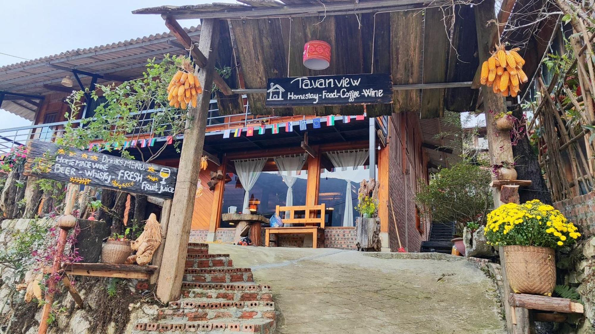 Tavan View Homestay Сапа Екстериор снимка